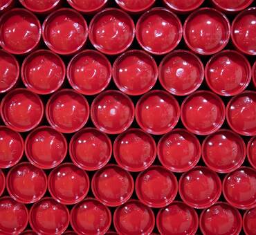 A Lot of Fire Extinguishers Filed Up