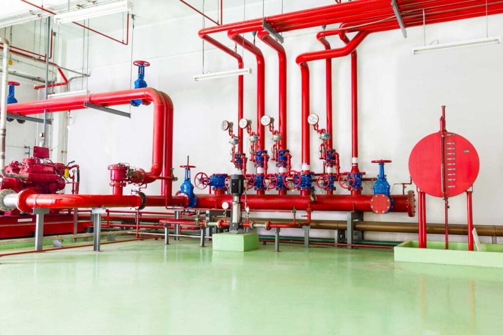 Fire Fighting Pump Sets Outdoor Pump Room System Installation